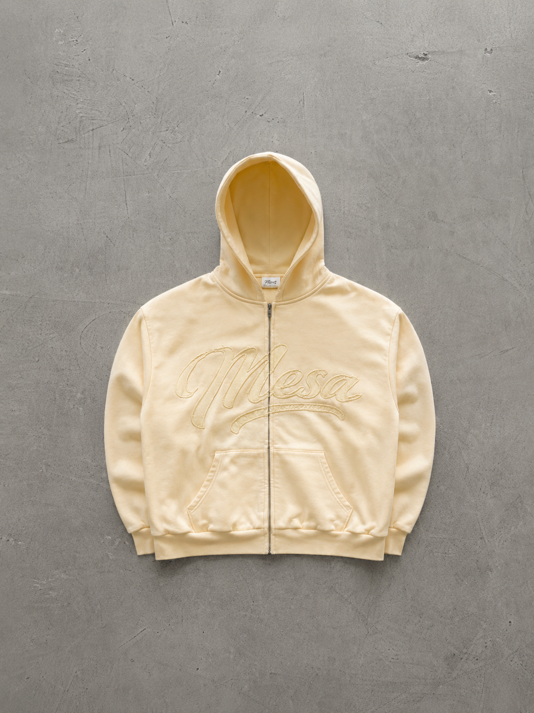 Butter Yellow Zip
