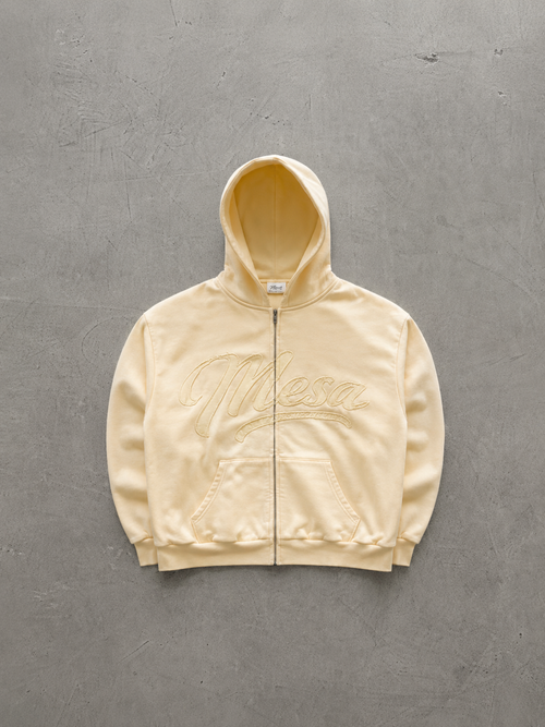 Butter Yellow Zip
