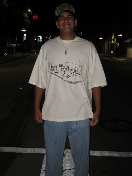 Salmos 23:5 / Camiseta Off-White